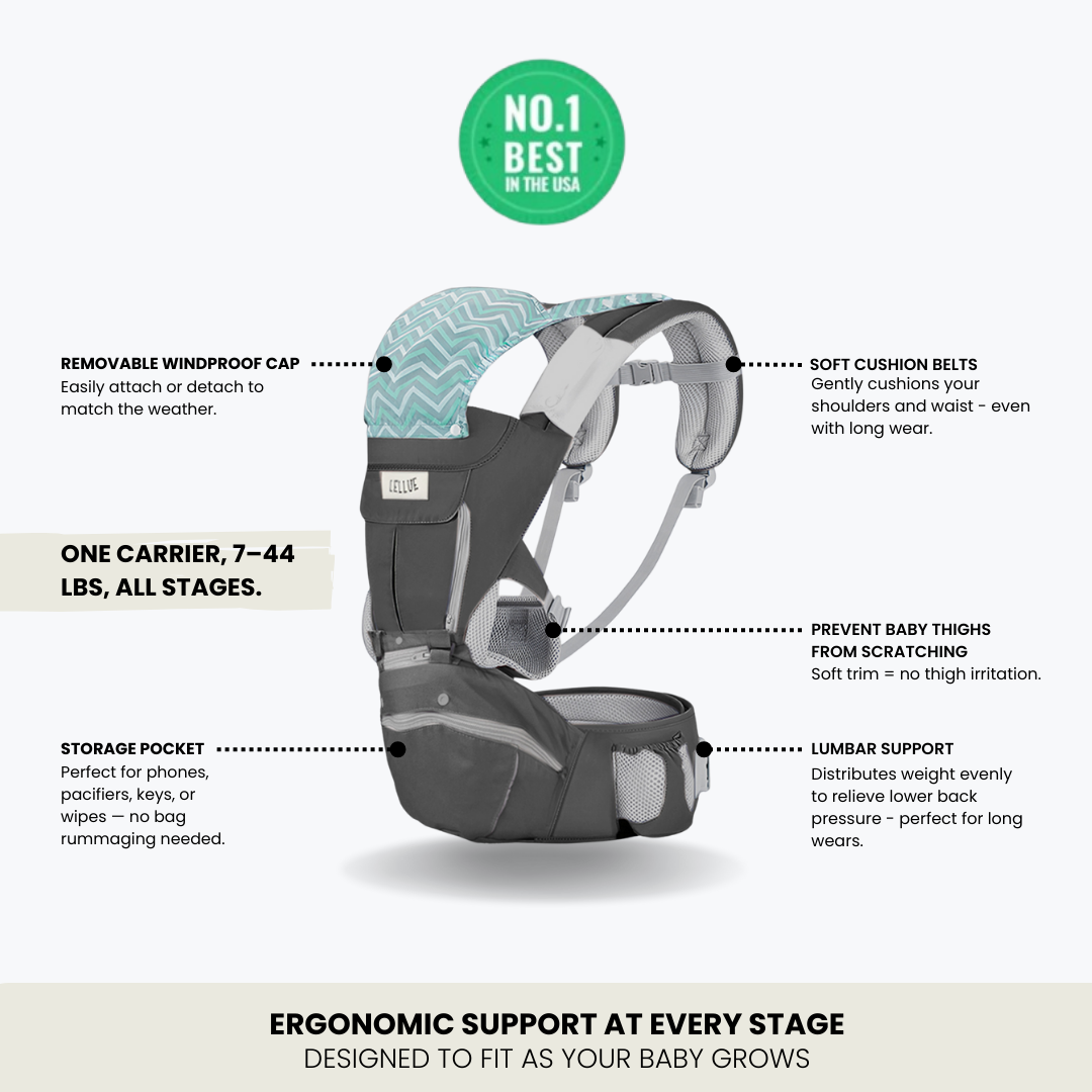 LELLUE ComfortFlex Baby Carrier