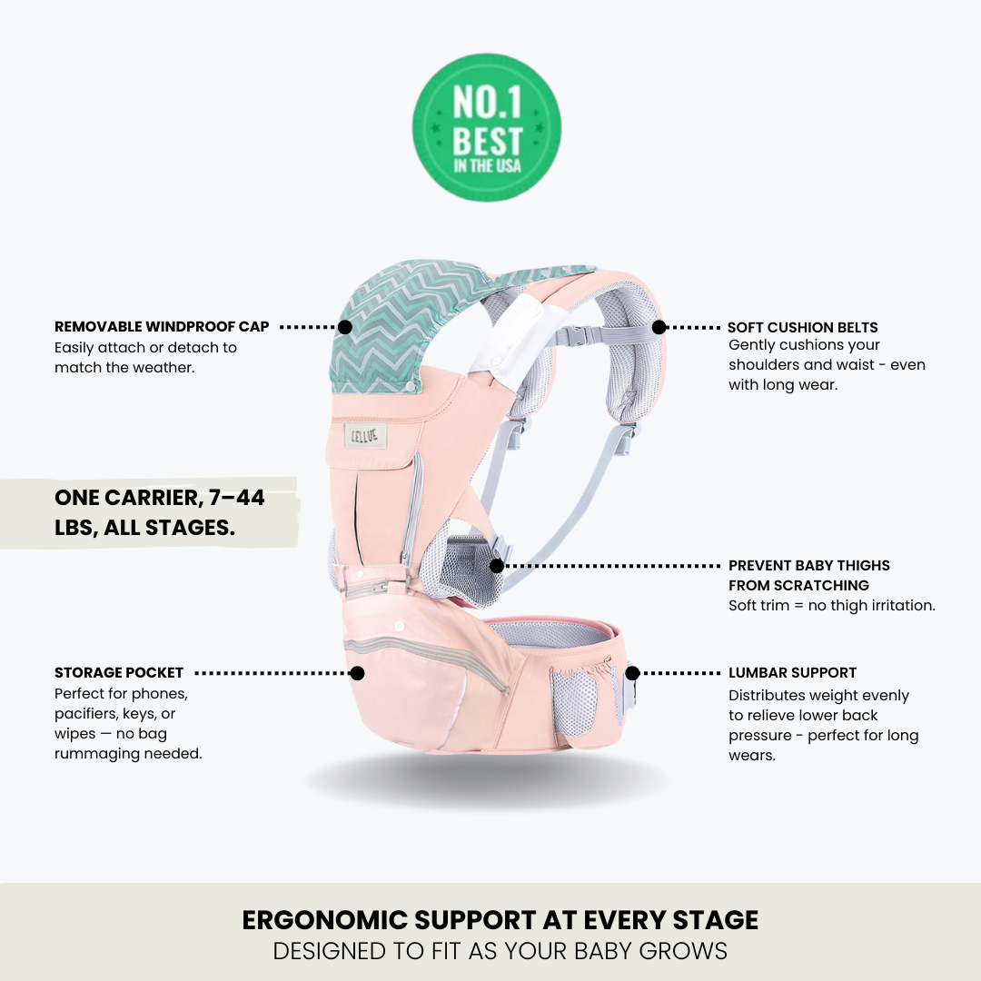 LELLUE ComfortFlex Baby Carrier